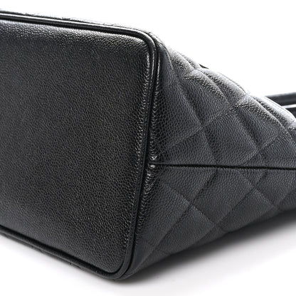 Chanel Caviar Quilted Medallion Tote Black 10 of 10