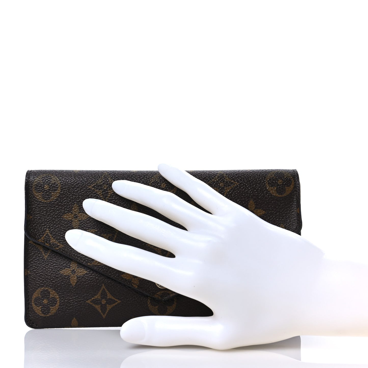 Monogram Jeanne Wallet Rose Ballerine
