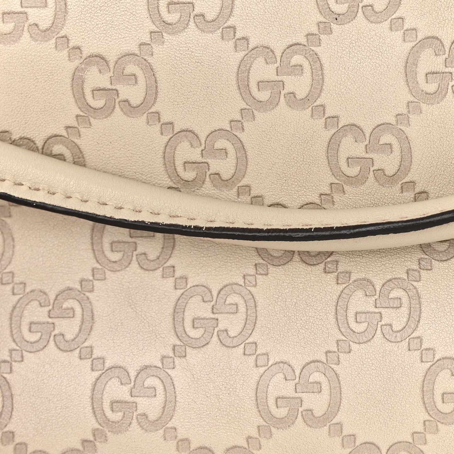 Guccissima Medium Joy Tote White