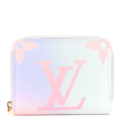 Louis Vuitton Monogram Giant Spring In The City Zippy Coin Purse Sunrise Pastel 1 of 7