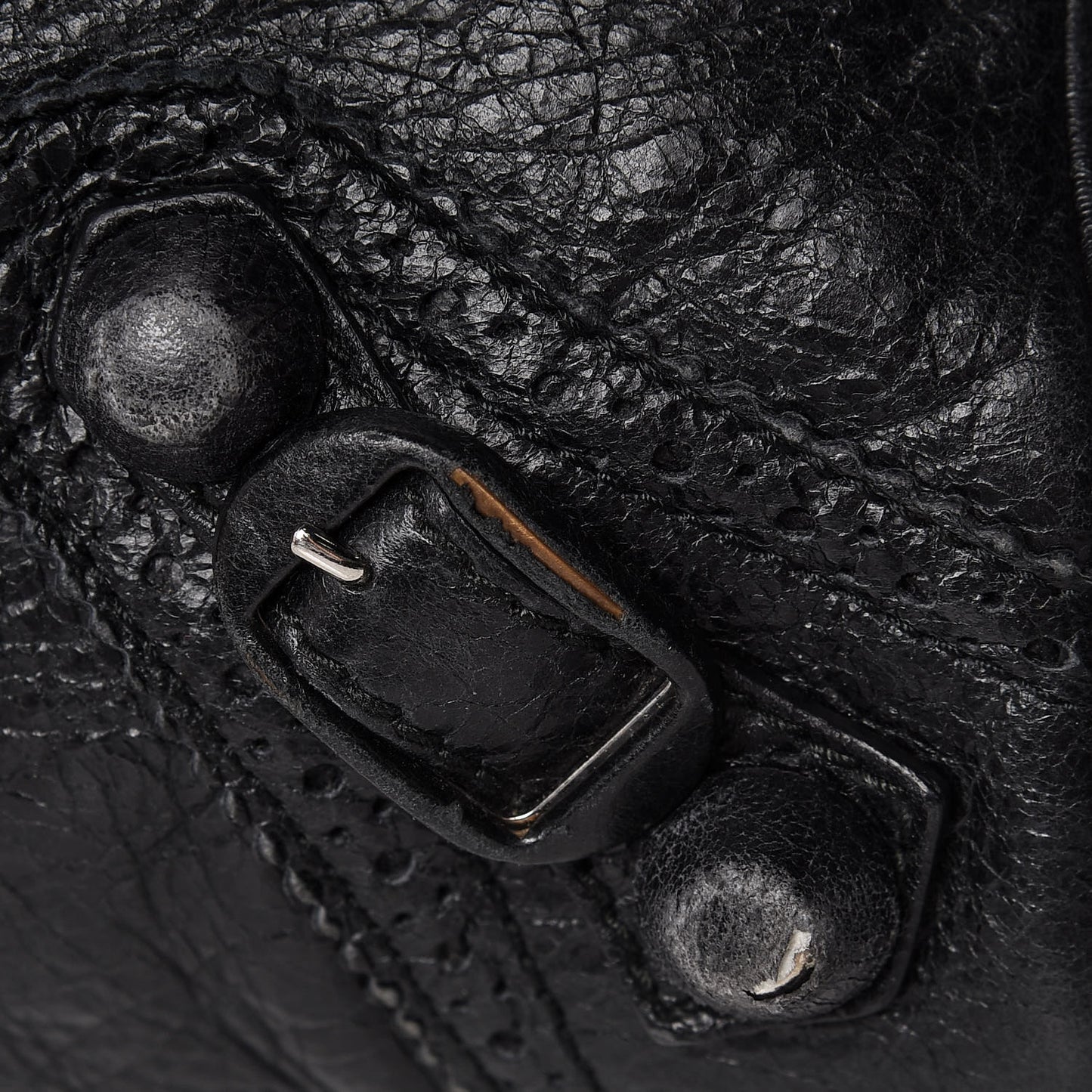 Agneau Giant Brogues Hardware Velo Black