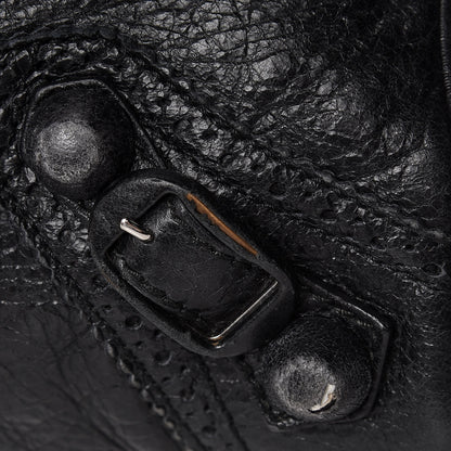 Balenciaga Agneau Giant Brogues Hardware Velo Black 22 of 22