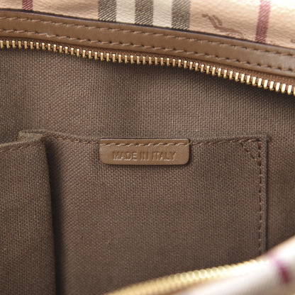 Burberry Haymarket Check Medium Bowden Bag Toffee 7 of 13