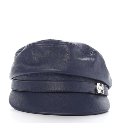 Gucci Calfskin Cellarius Hat S Washed Indigo 3 of 8