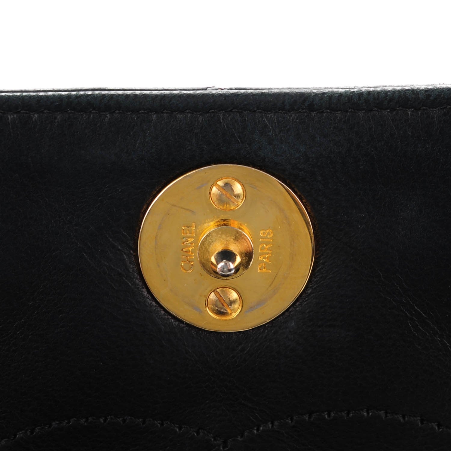 Chanel Lambskin Quilted Small Evening Flap Black 6 of 8
