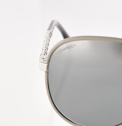 Chanel Pilot Winter Sunglasses 4219-Q Grey 7 of 7