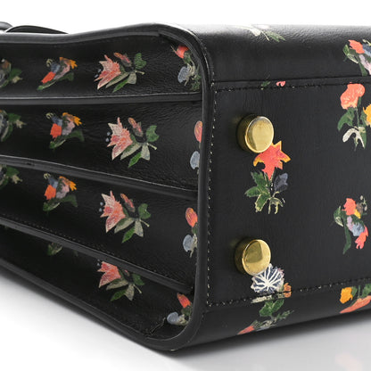 Saint Laurent Calfskin Prairie Printed Nano Sac De Jour Black 8 of 9
