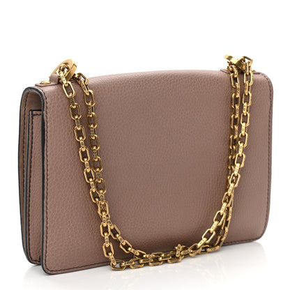 Christian Dior Grained Calfskin J'Adior Chain Flap Bag Rose Poudre 2 of 9