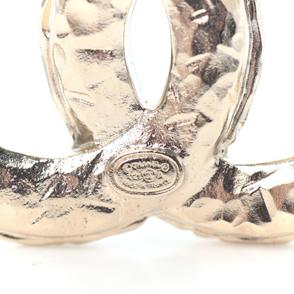 Chanel Crystal CC Brooch Light Gold 3 of 3