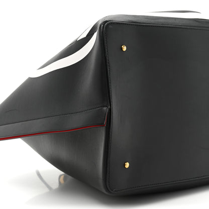 Valentino Garavani Nappa VLogo Medium Escape Tote Black 9 of 20