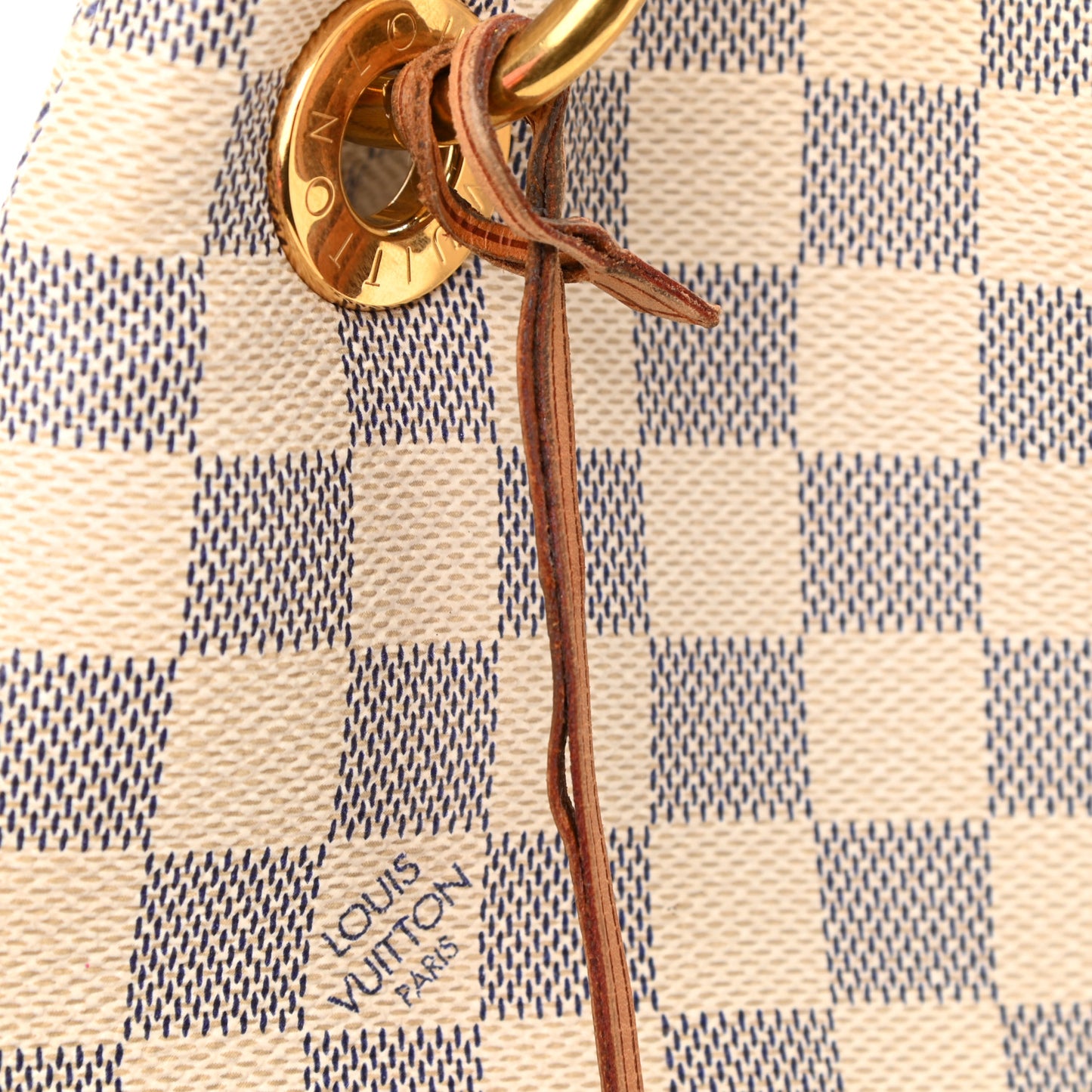 Damier Azur Artsy MM