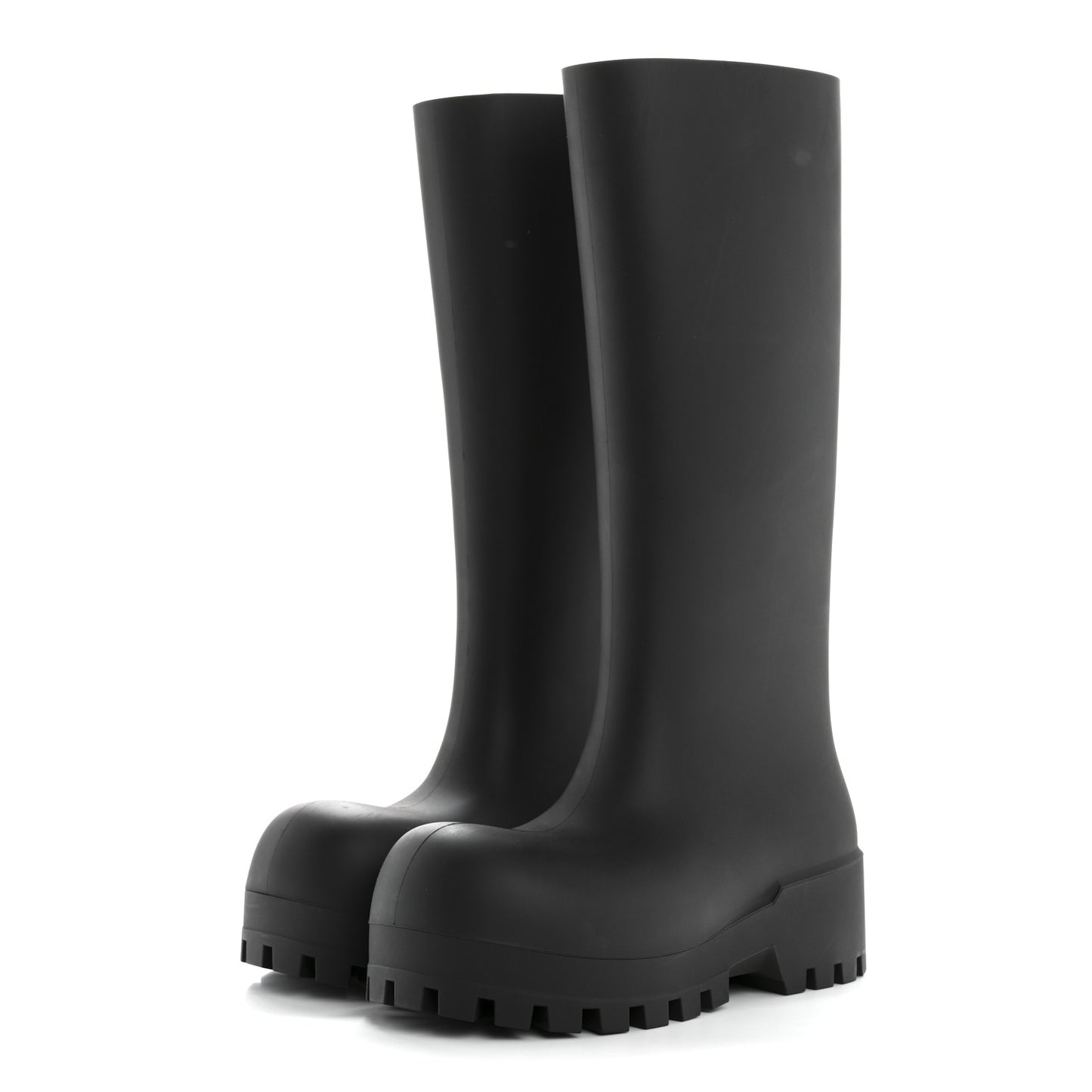 Rubber Bulldozer Rain Boots 38 Black