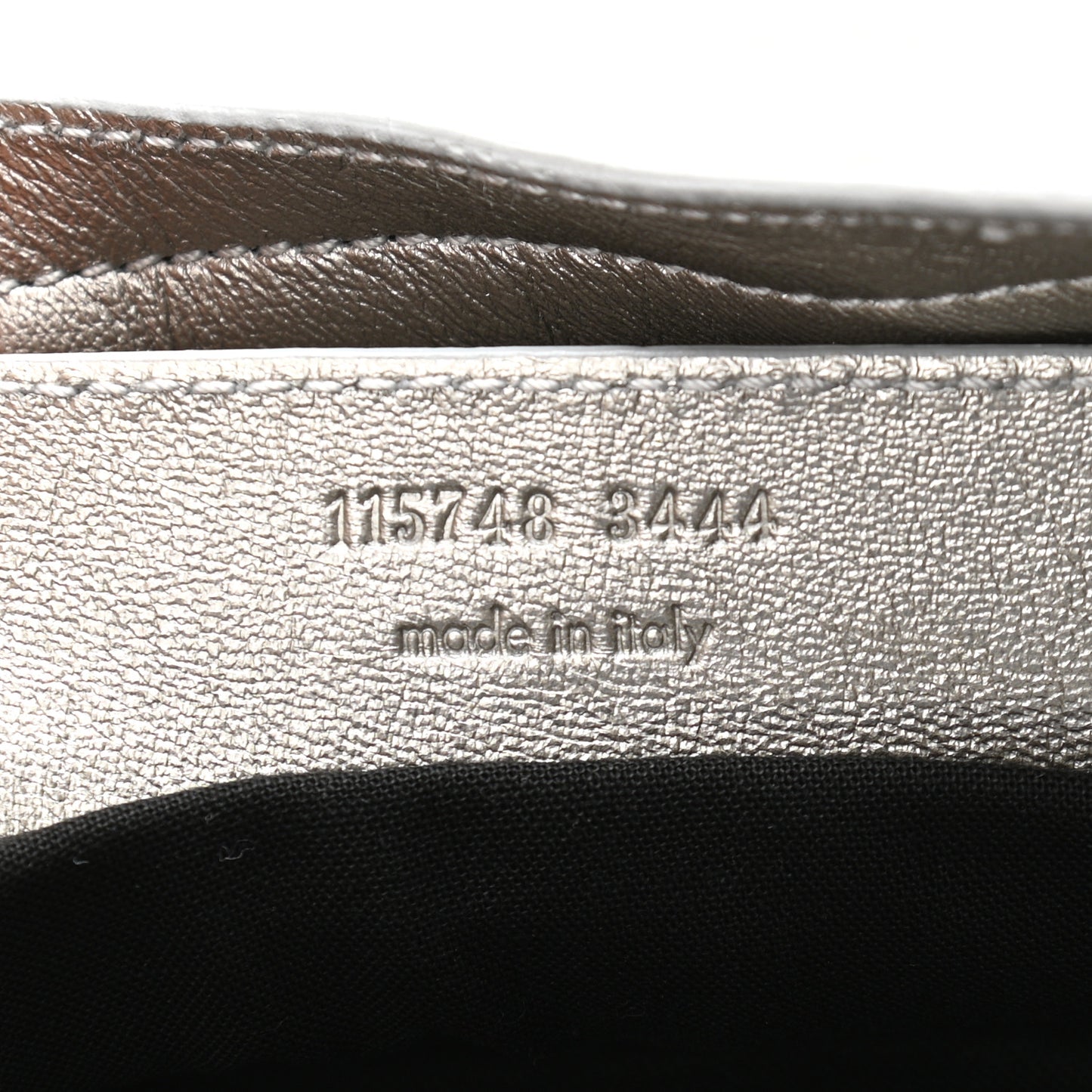 Agneau Classic Silver Hardware City Silver