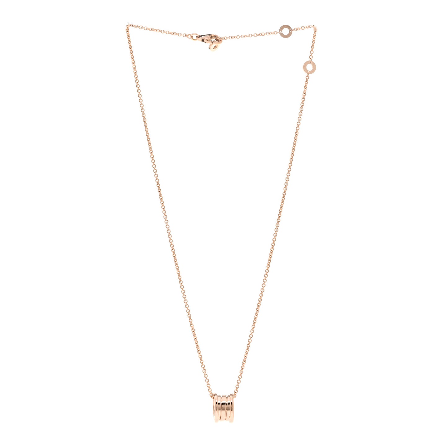 18K Rose Gold B.Zero1 Pendant Necklace