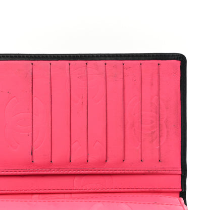 Chanel Calfskin Quilted Cambon Yen Wallet Black 20 of 25