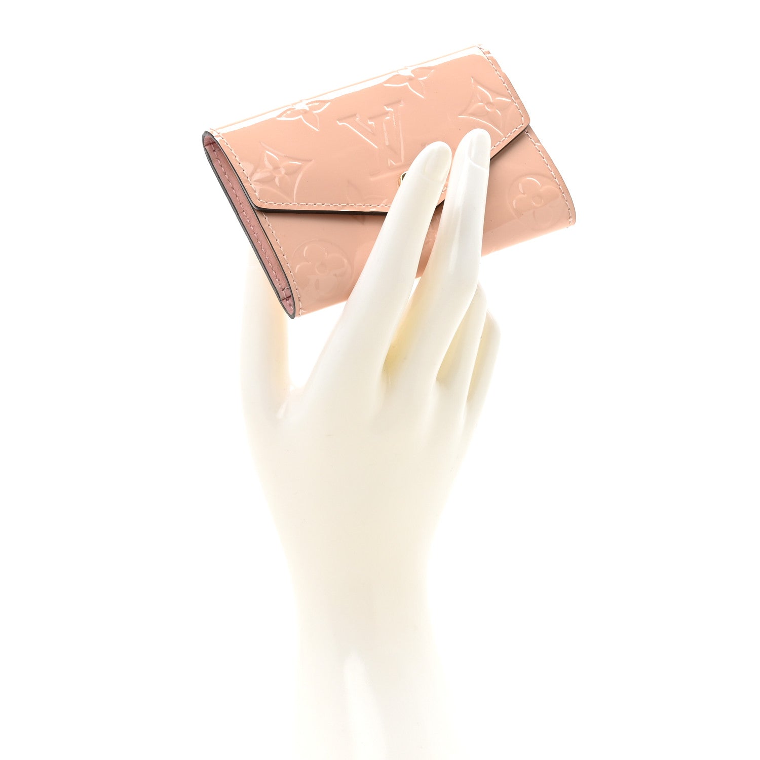 Louis Vuitton Vernis Multicles 6 Key Holder Rose Ballerine 2 of 9