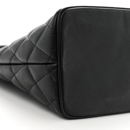 Chanel Caviar Quilted Medallion Tote Black 9 of 10