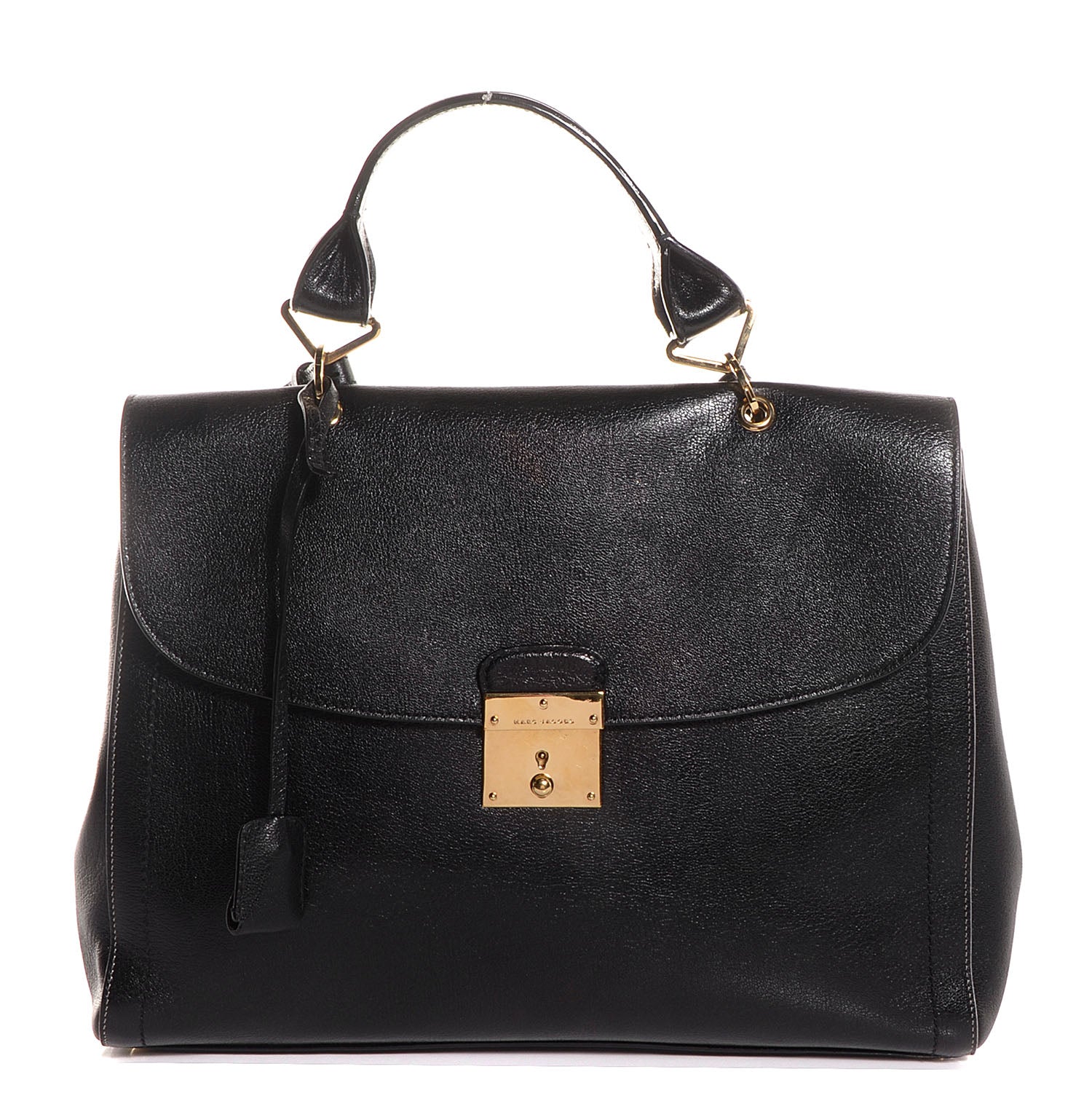 Marc Jacobs Goatskin 1984 Satchel Black 1 of 9