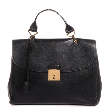 Marc Jacobs Goatskin 1984 Satchel Black 1 of 9