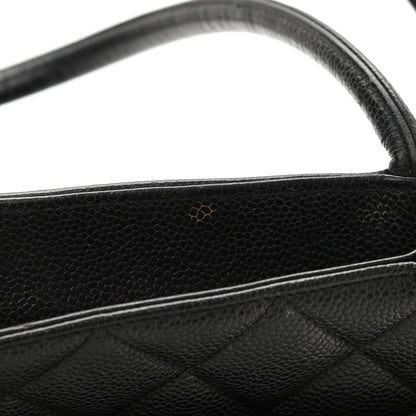 Chanel Caviar Quilted Medallion Tote Black 16 of 16