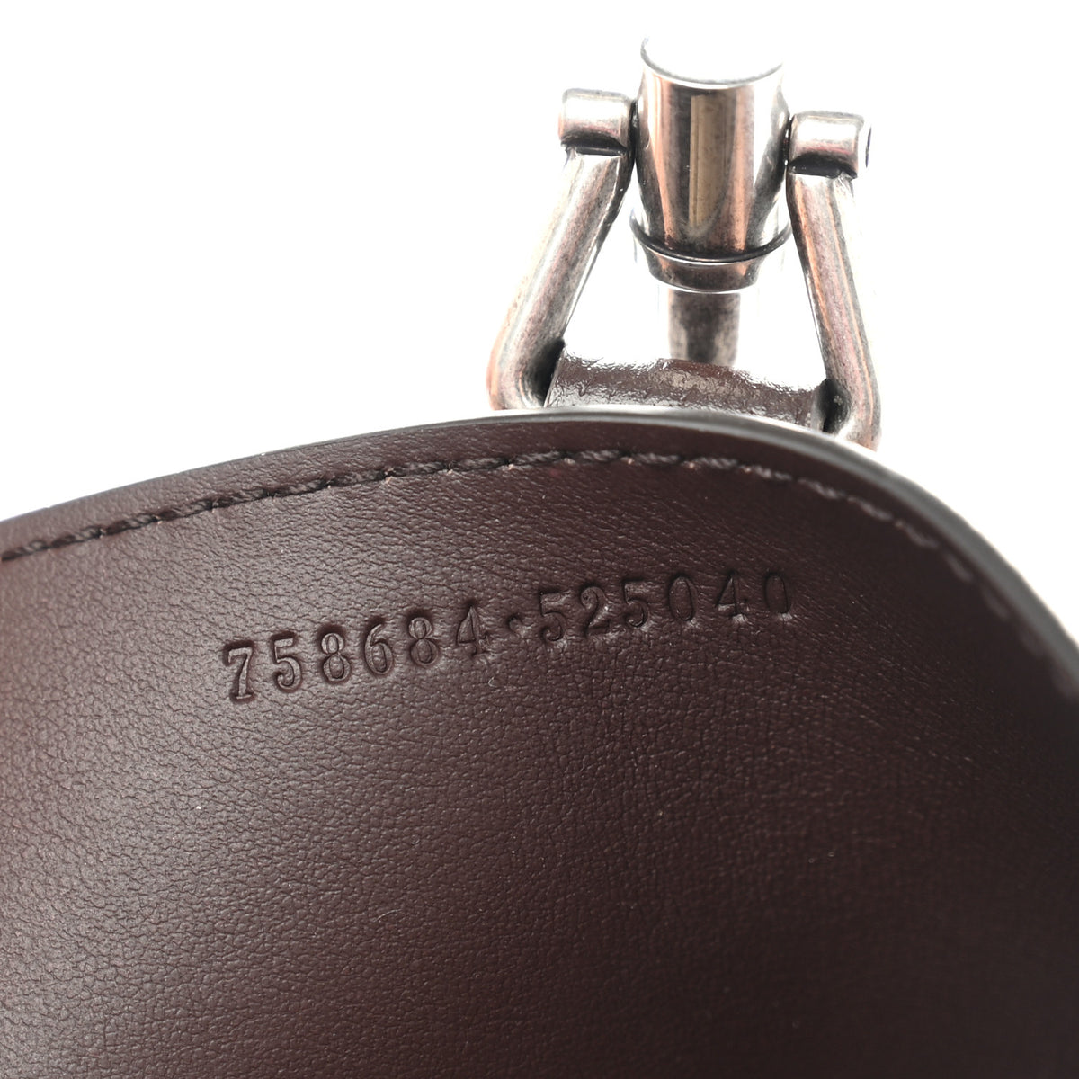 Suede Textured Dollar Calfskin Web Medium Jackie 1961 Crossbody Bag Brown