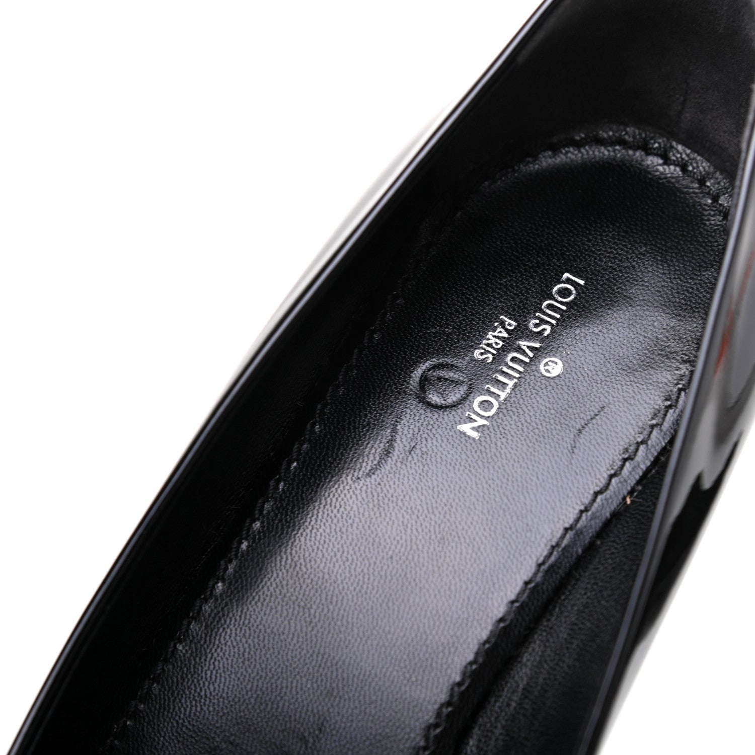 Louis Vuitton Patent Madeleine Pumps 37.5 Black 15 of 15