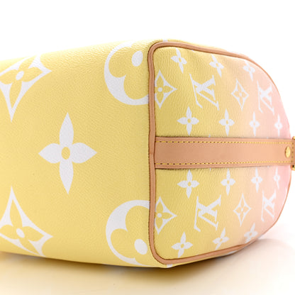Louis Vuitton Monogram Giant By The Pool Speedy Bandouliere 25 Light Pink 10 of 10