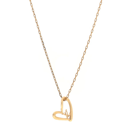 Louis Vuitton Metal Fall In Love Necklace 1 of 4