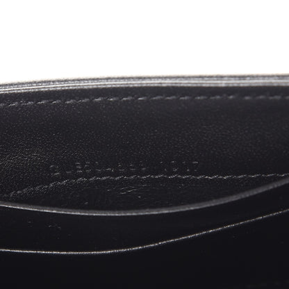 Saint Laurent Lambskin Y Quilted Monogram Small Loulou Envelope Wallet Black 7 of 8