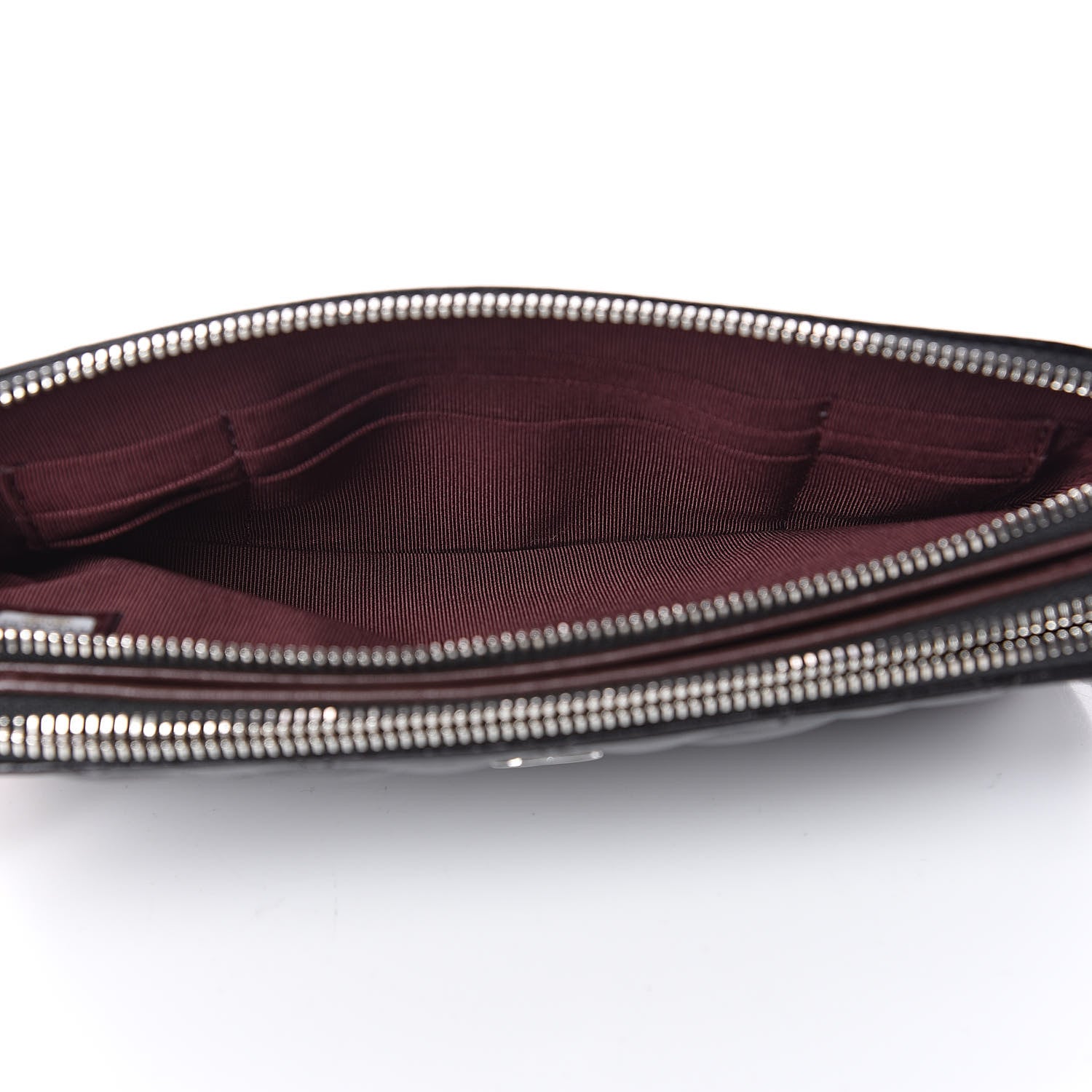 Chanel Lambskin Quilted Small Clutch With Chain Black 5 of 13