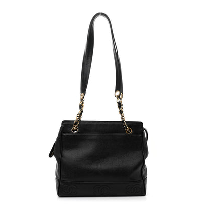 Chanel Caviar CC Shoulder Bag Black 1 of 11