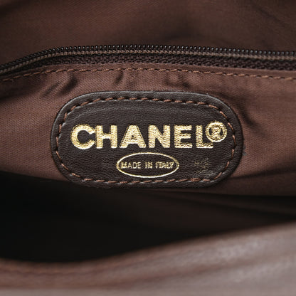 Chanel Caviar Shoulder Bag Dark Brown 6 of 10