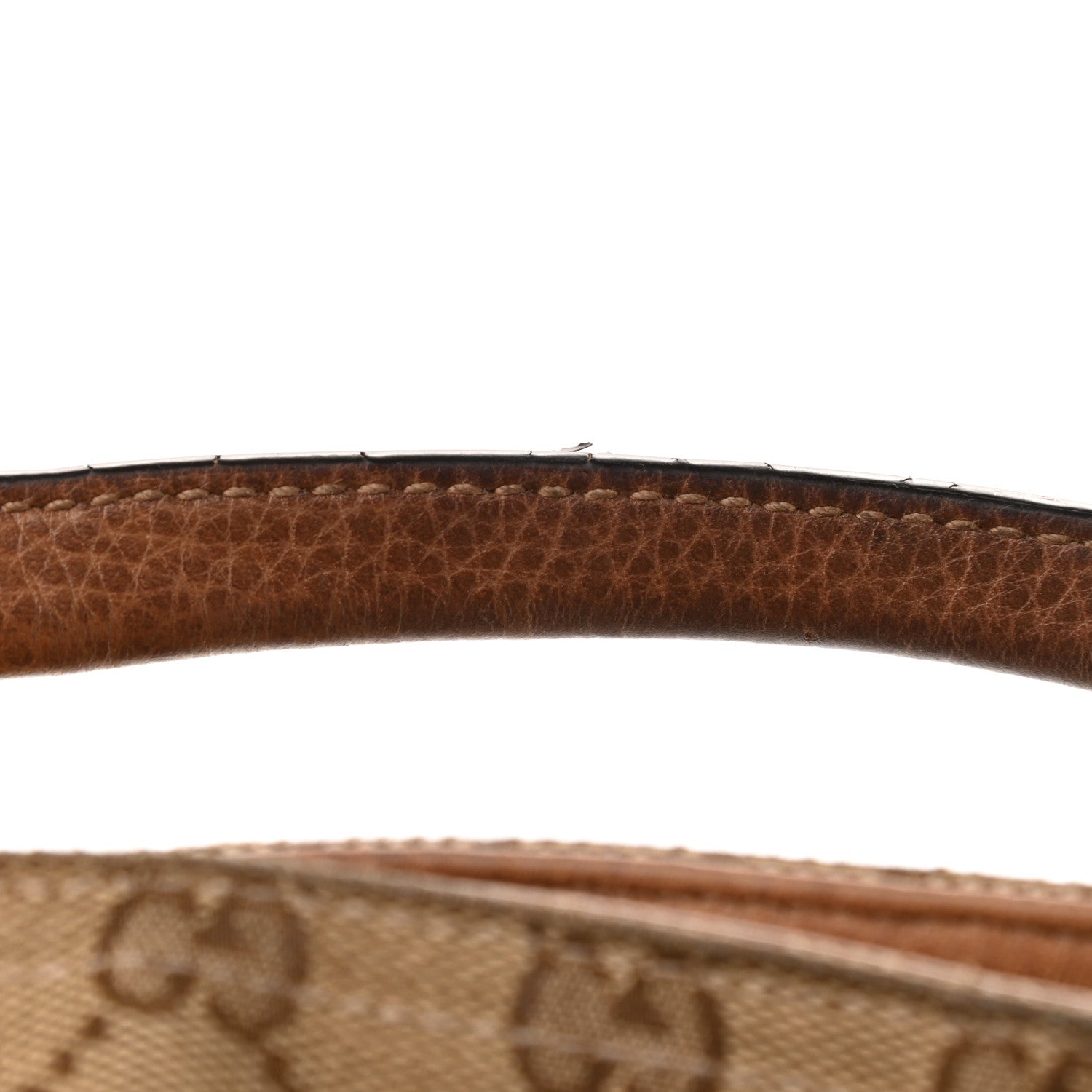 Gucci Monogram Old Libeccio Medium Miss GG Top Handle Bag Beige Ebony Light Brown 11 of 18