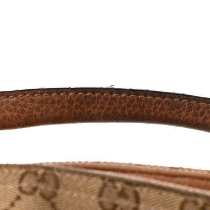 Gucci Monogram Old Libeccio Medium Miss GG Top Handle Bag Beige Ebony Light Brown 11 of 18