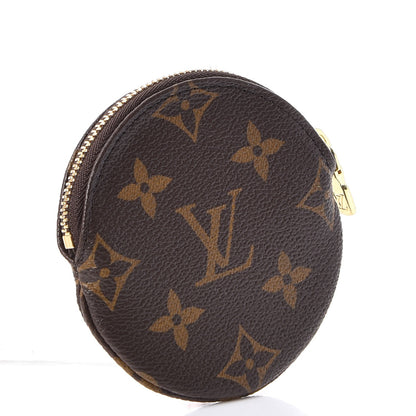 Louis Vuitton Monogram 2017 Christmas Animation Round Coin Purse 3 of 8