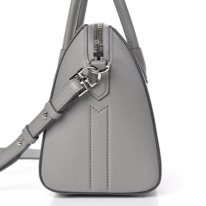 Givenchy Sugar Goatskin Mini Antigona Pearl Grey 14 of 19