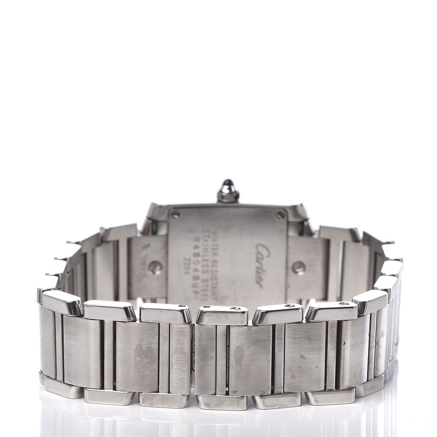 Cartier Stainless Steel 20mm Tank Francaise Quartz Watch 4 of 6