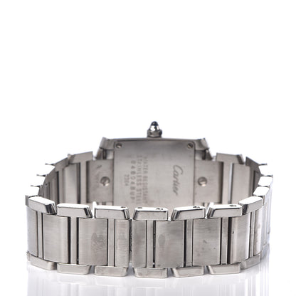 Cartier Stainless Steel 20mm Tank Francaise Quartz Watch 4 of 6