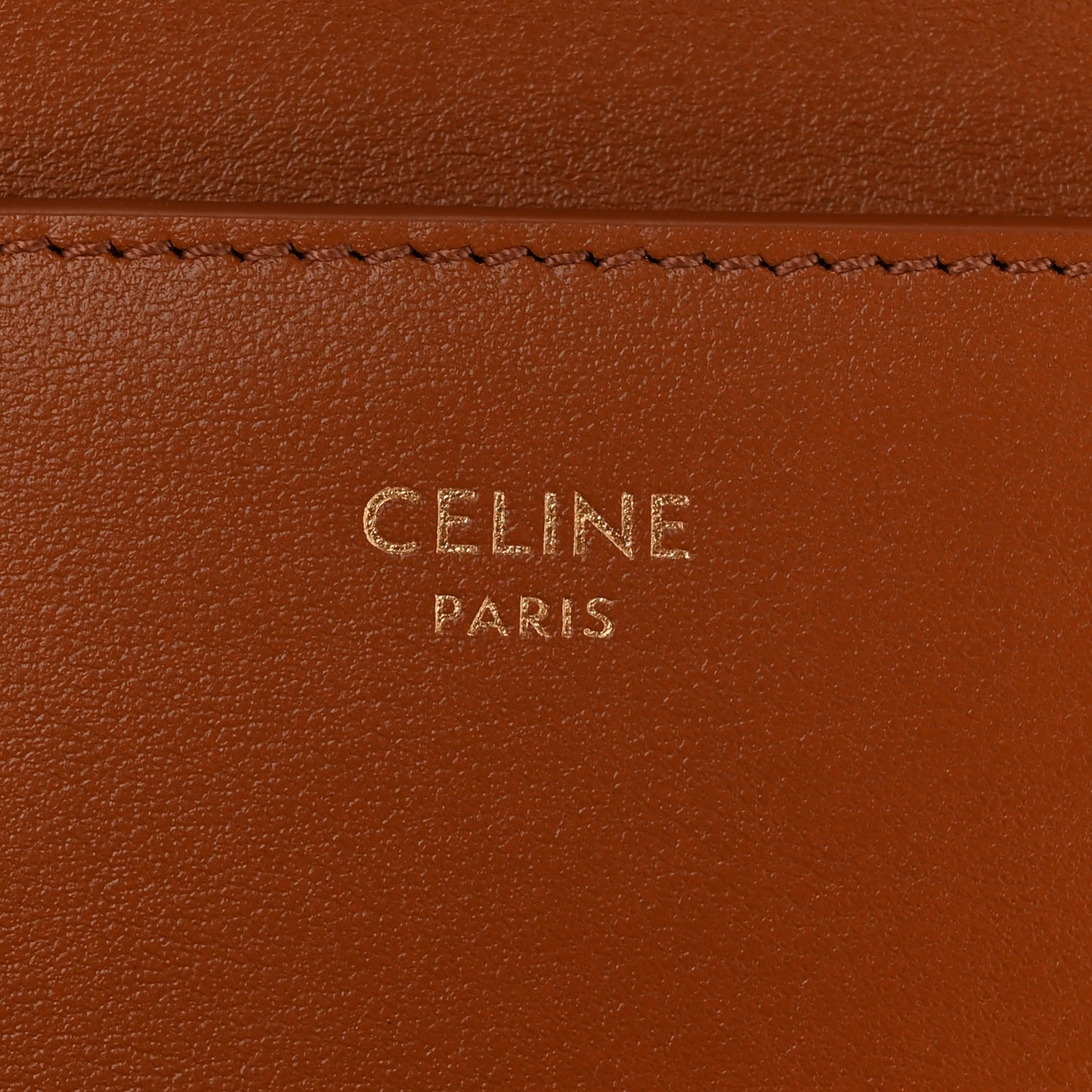 Canvas Triomphe Compact Triomphe Wallet With Coin Purse Tan