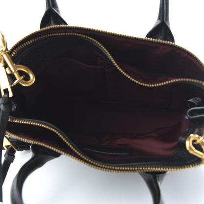 Marc Jacobs Textured Calfskin Medium Incognito Satchel Black 5 of 9
