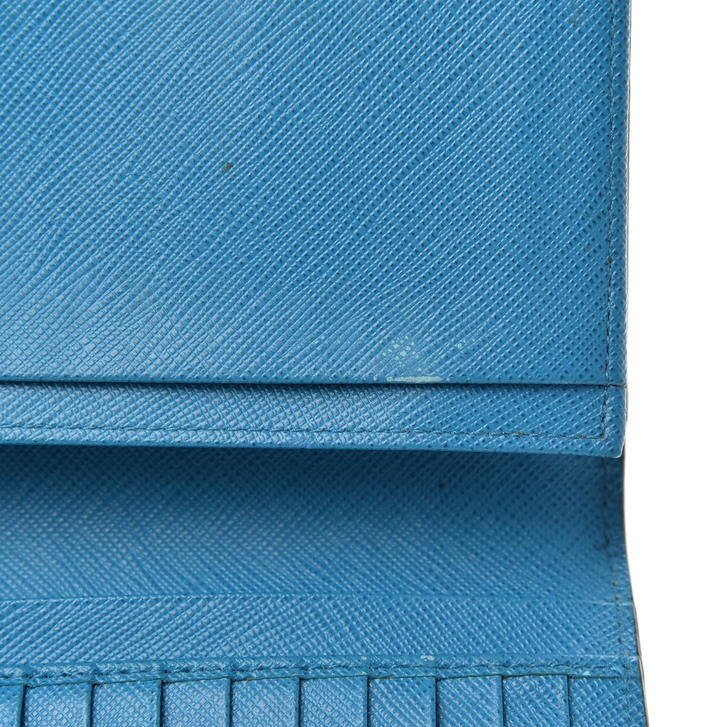 Saffiano Greche Long Wallet Baltico Soleil