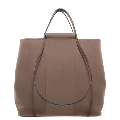 Hermes Toile Cabag Twist 42 GM Etoupe 1 of 11
