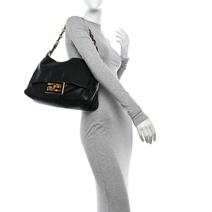 Fendi Vitello Savana Big Forever Mama Baguette Dark Brown 2 of 12