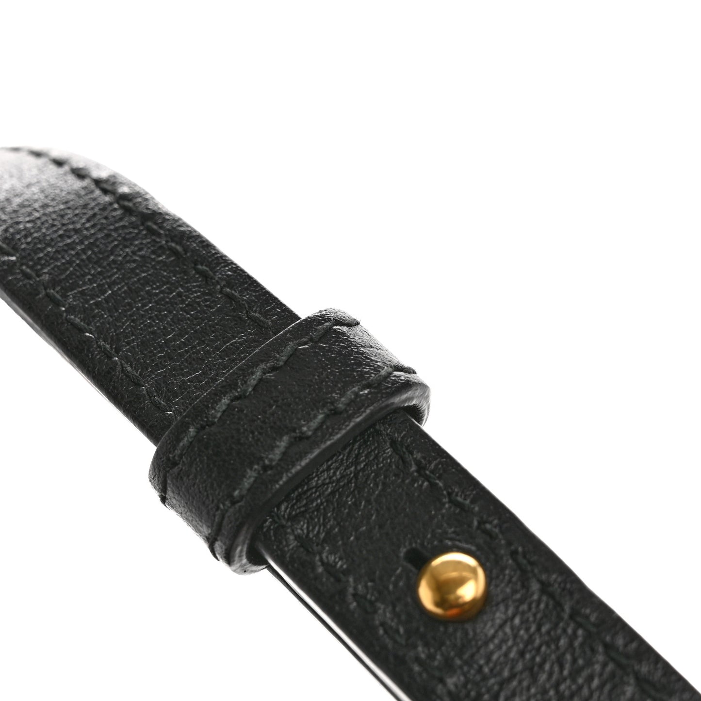 Calfskin Matelasse Small GG Marmont Chain Shoulder Bag Black