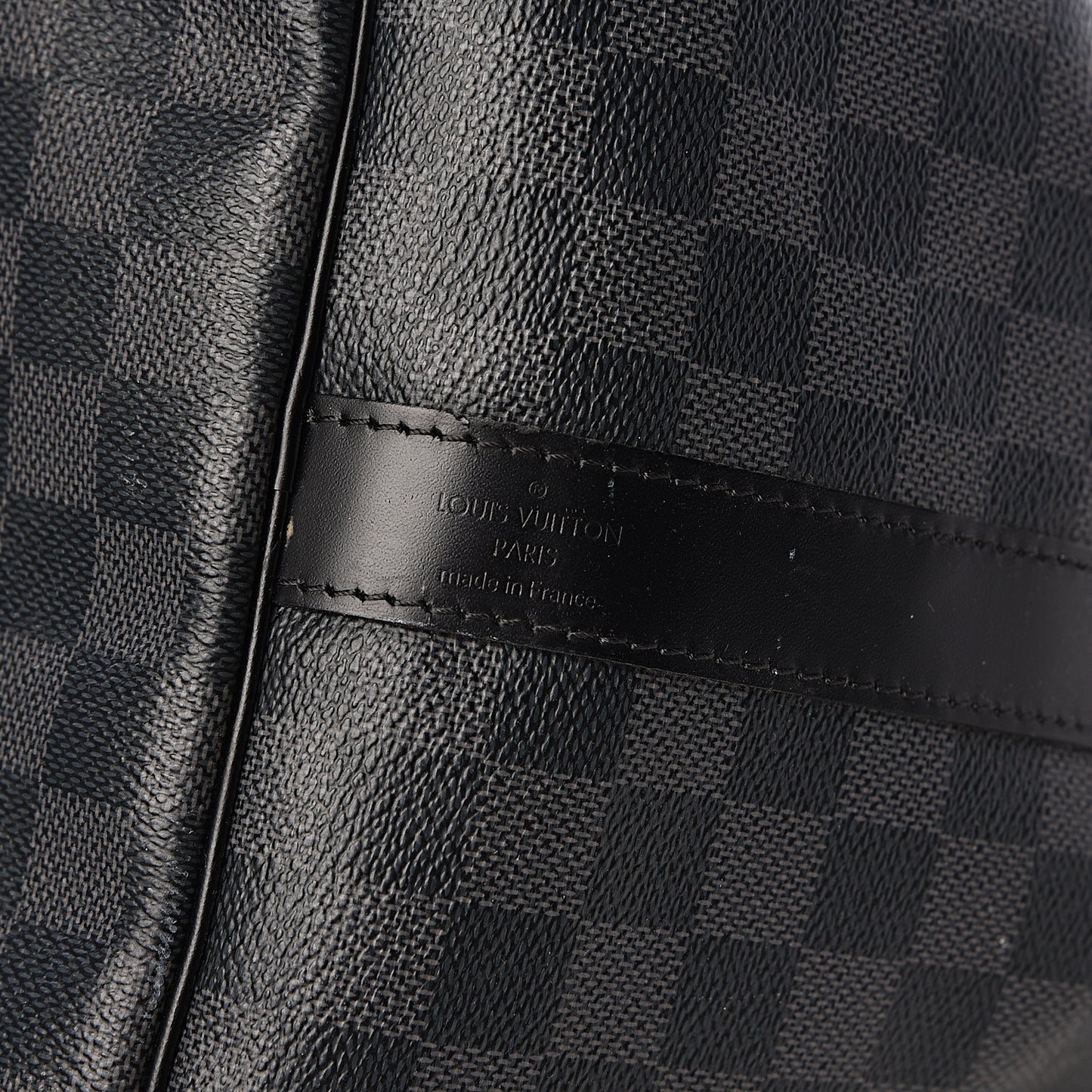 Damier Graphite Keepall Bandouliere 55