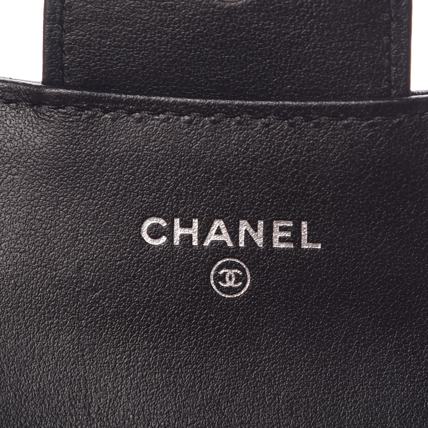 Chanel Aged Calfskin Quilted Reissue Flap Card Holder Wallet So Black 5 of 9