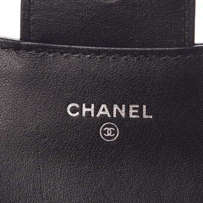 Chanel Aged Calfskin Quilted Reissue Flap Card Holder Wallet So Black 5 of 9