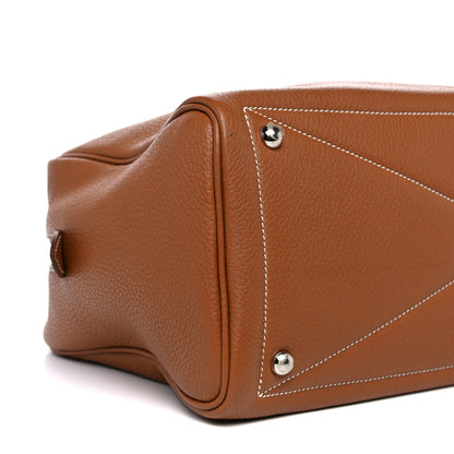 Hermes Taurillon Clemence Victoria II 35 Gold 7 of 13