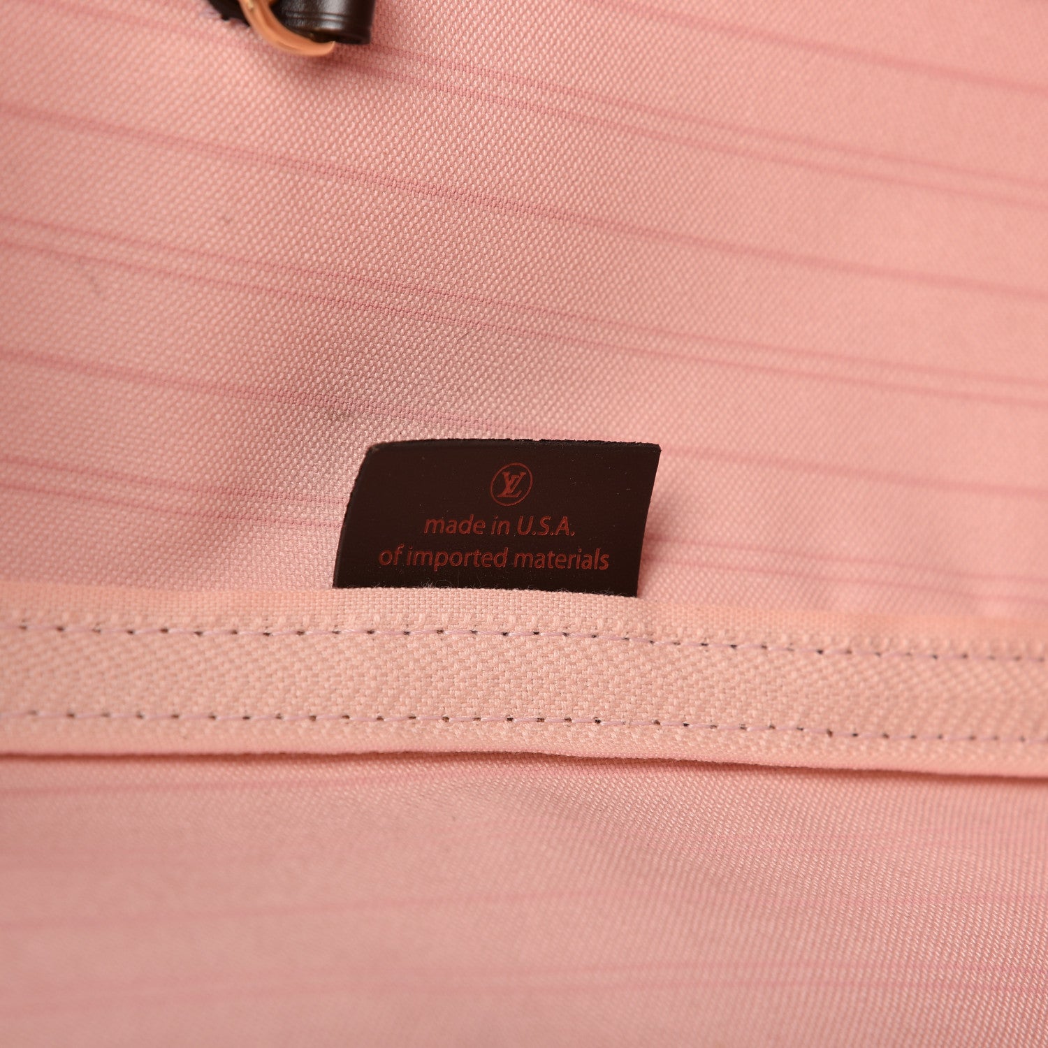 Louis Vuitton Damier Ebene Neo Neverfull MM Rose Ballerine 9 of 10