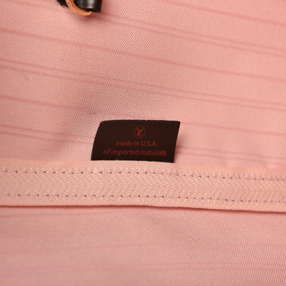 Louis Vuitton Damier Ebene Neo Neverfull MM Rose Ballerine 9 of 10
